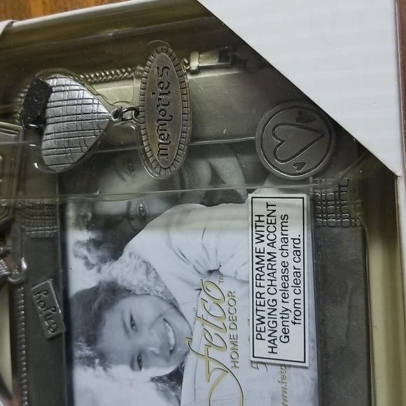 Picture frame Pewter 5×3.5 - Picture 3 of 5